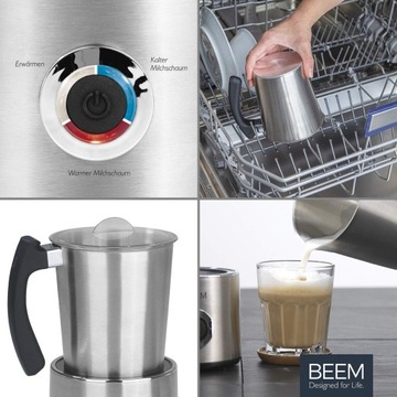 BEEM Milk Swirl INDUKCYJNY SPIENIACZ DO MLEKA 3 PROGRAMY