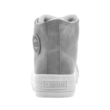 BIG STAR EE274114 СЕРЫЕ УТЕПЛЕННЫЕ КРОССОВКИ HIT 38