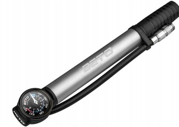 ВЕЛОСИПЕДНЫЙ НАСОС BETO ALU CHMP-003AG ШЛАНГ МАНОМЕТРА