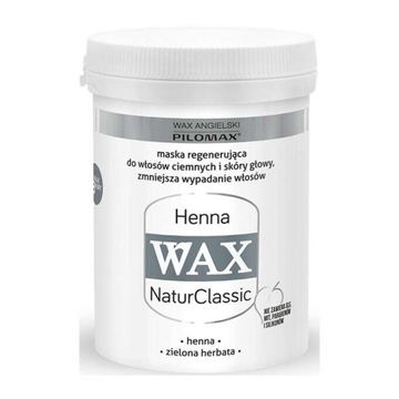 WAX PILOMAX MASKA HENNA DO WŁOSÓW CIEMNYCH 480ml