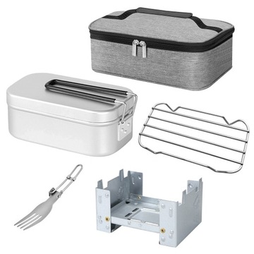 800 ml Lunch Box Mini składany piec do gotowania