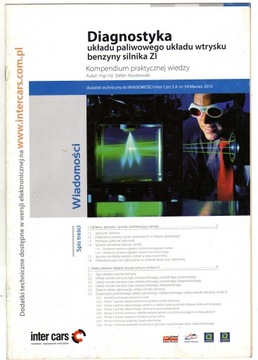 DIAGNOSTYKA UKŁADU PALIWOWEGO WTRYSKU BENZYNY