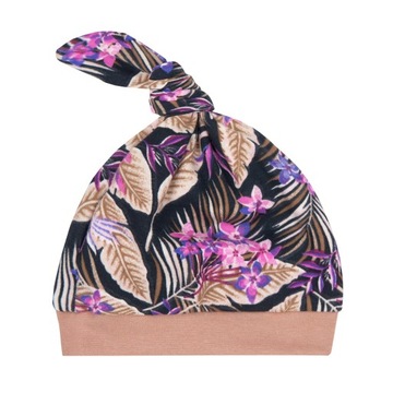 CZAPKA NIEMOWLĘCA supełek 100% Bawełna Dolce Sonno