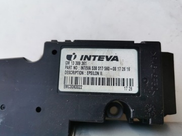 OPEL MERIVA B MOTOREK STŘEŠNÍHO OKNA 13389361