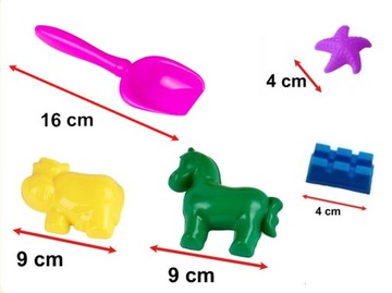 BibiMoon Kinetic Sand 4 кг НАБОР ПЕСОЧНЫХ ФОРМ