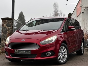 Ford S-Max II Van 2.0 TDCi 150KM 2017 FORD S-MAX 2.0 TDCI TITANIUM Carplay / Virtual / HAK / FULL LED