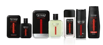 STR8 RED CODE ZESTAW XXL EDT50ml+ASL100ml+ DNS85ml+SPRAY+ŻEL400ml