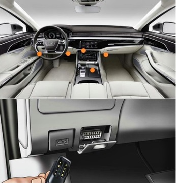 Диагностический интерфейс Vgate iCar2 для Audi Ford ELM327 BL 3 OBD2 ANDROID