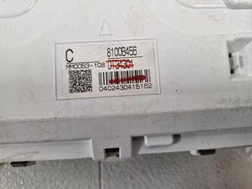 MITSUBISHI ASX 1 I 1.8 DID PŘÍSTROJOVÁ DESKA BUDÍKY TACHOMETR UK 8100B456