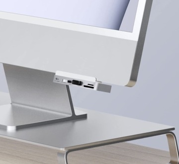 4Apple_pl Hub iMac 24 HDMI 4K 60 Гц 2xUSB-C SD TF