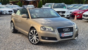 Audi A3 8P Cabriolet 1.8 TFSI 160KM 2009 Audi A3 Cabrio 1.8 Turbo 160ps 142tys km piekna Zadbana Polecam Efektowna!, zdjęcie 19