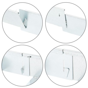 Бордюр стальной газонный - Бордюр садовый 4,8 см 1 МЕТР + анкеры