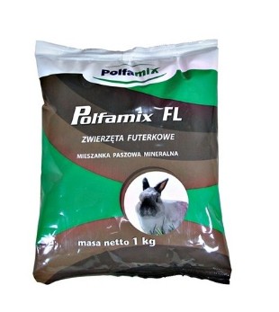 Polfamix FL futerkowe szynszyle króliki sierść 1kg