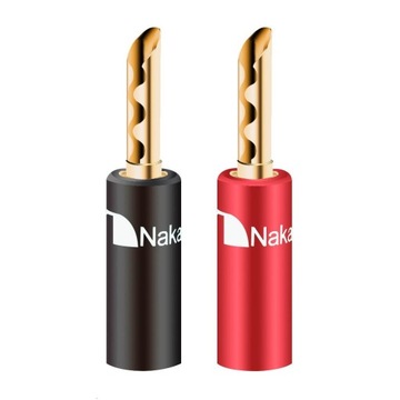 WTYK GŁOŚNIKOWY BANAN BFA NAKAMICHI HQ GOLD 2 szt