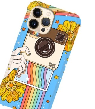 ETUI ANTI-SHOCK do IPHONE 13 PRO MAX HIPPIE Wzory