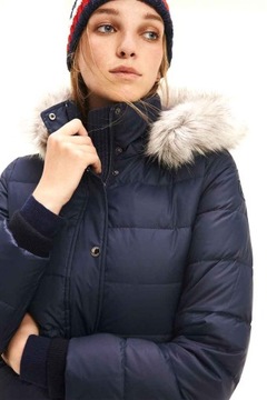 TOMMY HILFIGER kurtka NEW TYRA DOWN JACKET rozmiar S