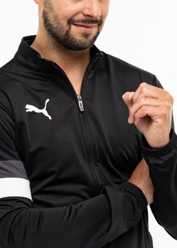 Puma dres męski komplet sportowy dresowy bluza spodnie Team Rise r. M