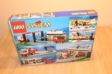 LEGO CITY TOWN (6397) УНИКАЛЬНАЯ ИНСТРУКЦИЯ ПО КОРОБКЕ Gas N' Wash Express ацетат