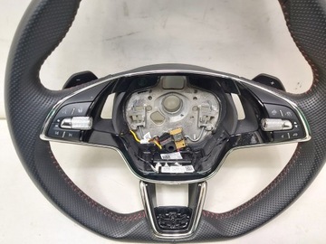 РУЛЕВОЕ КОЛЕСО SKODA OCTAVIA IV С ПОДОГРЕВОМ MULTI BLACK