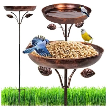 Птицы птиц для птиц кормушка кабинка чаша сад украшения ванна