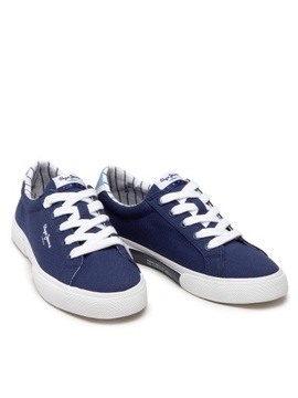 PEPE JEANS Tenisówki Kenton Bass PLS31293 Navy 595