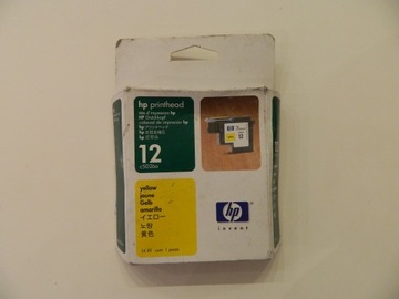GŁOWICA ORYGINAŁ HP 12 YELLOW C5026A