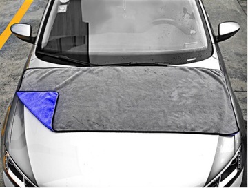 ПУШИСТОЕ ПОЛОТЕНЦЕ ДЛЯ СУШКИ АВТОКРАСКИ 90х60, МИКРОФИБРА, ПЛОТНЫЙ ВГЛОТИРУЮЩИЙ