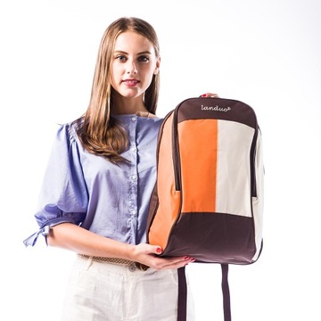 Baby Diaper Bags /Mommy Nappy Backpack With Orange