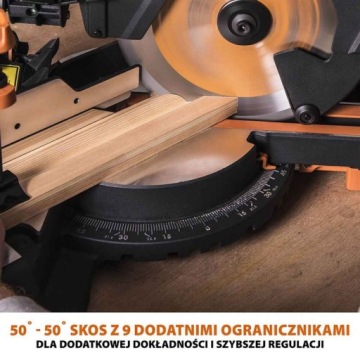 Evolution R255SMS+ торцовочная пила 255 мм 2000 Вт мультиматериал