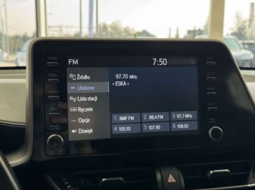 Toyota C-HR I Crossover 1.8 Hybrid 122KM 2019 Toyota C-HR Comfort Kamera cofania CarPlayAndroid Auto Asystent hamowan, zdjęcie 24