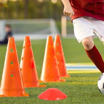 JASNE PILARKI DO TRENINGU PIŁKARSKIEGO PORĘCZNE MARKERKI DO PIŁKI NOŻNEJ