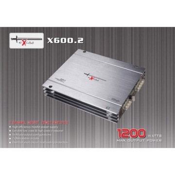 EXCALIBUR X600.2 wzmacniacz 2KANAŁY 180W RMS 4 OMY