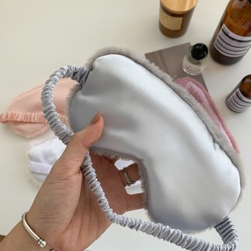 СПАЛЬНАЯ ПОВЯЗКА Premium SEN PLUSH Серая