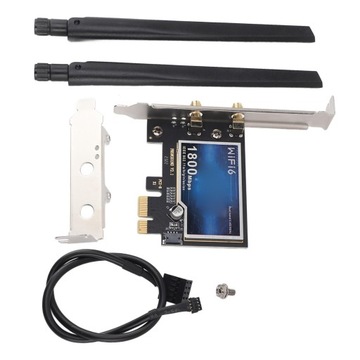 Беспроводная сетевая карта PCIE Двухдиапазонная сетевая карта Gigabit 34