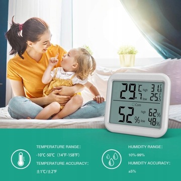 ORIA Мини-цифровой гигрометр Термометр Термометр