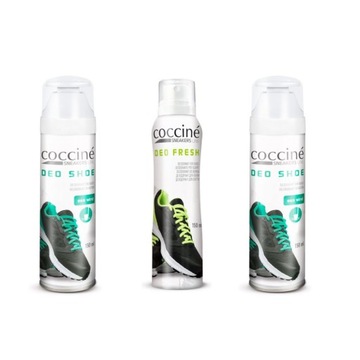 3X Dezodorant do butów 150ml dwustronna aplikacja Coccine