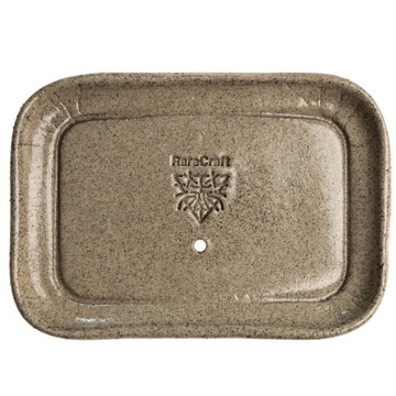 RareCraft ceramiczna mydelniczka kolor betonowy