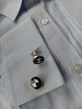 Оригинальные запонки Exciting BMW Emblem Shirt в футляре