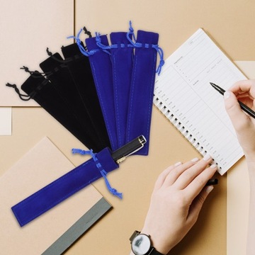 СУМКИ ДЛЯ РУЧОК Бархатные держатели для карандашей 50 ШТ.