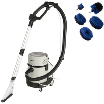 DEDRA МОЮЩИЙ ПЫЛЕСОС для мытья ковровой обивки. Щетки для чистки.
