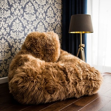 Fotel Keiko M Premium Skóra naturalna owcza O4
