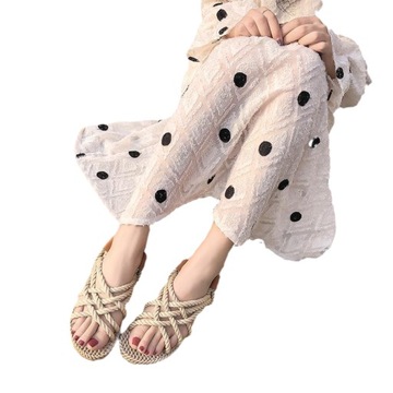 sandały Espadryle płaskie buty kapcie buty damskie