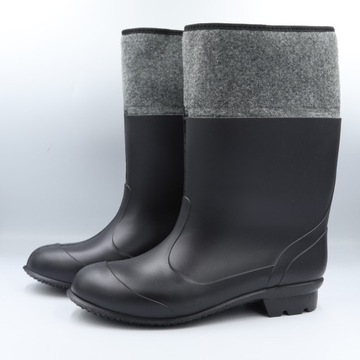 ГУМОФИЛЬНАЯ МУЖСКАЯ РАБОЧАЯ ОБУВЬ РЕЗИНОВЫЕ БОТИНКИ ГАЛЛОШАНЫ 45