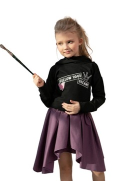 All for Kids Bluza czarna 104/110