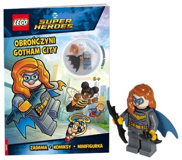 LEGO Super Heroes Obrończyni Gotham City Komiks Zadania Figurka