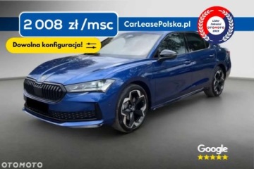 Skoda Superb IV Kombi Plug-in 1.5 TSI iV Plug-In 204KM 2026 Skoda Superb Sportline 1,5 TSI PHEV(268 KM) Duzy Rabat Dowolna Konfigura