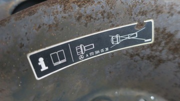 MERCEDES DISK OCELOVÝ 16" 7,5JX16 ET 41 2104000802