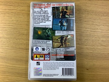 SPLINTER CELL ESSENTIALS очень хороший диск, набор PSP