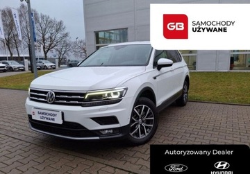 Volkswagen Tiguan Allspace SUV 2.0 TSI 180KM 2017 Volkswagen Tiguan Allspace 2.0 TSi 180KM DSG 4x4 Salon PL ASO FV 23 2.0