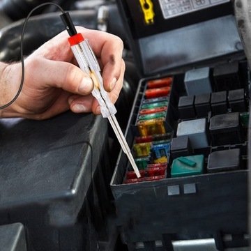 ZESTAW BEZPIECZNIKÓW SAMOCHODOWYCH 180 EL. 2A-40A+PRÓBNIK